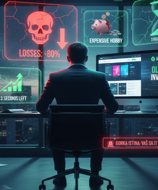 ZAŠTO VAŠ SAJT GUBI NOVAC DOK SPAVATE? Šokantna istina o modernom webu koju vam agencije prećutkuju