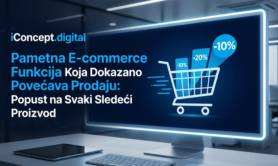 Pametna E-commerce Funkcija Koja Dokazano Povećava Prodaju: Popust na Svaki Sledeći Proizvod