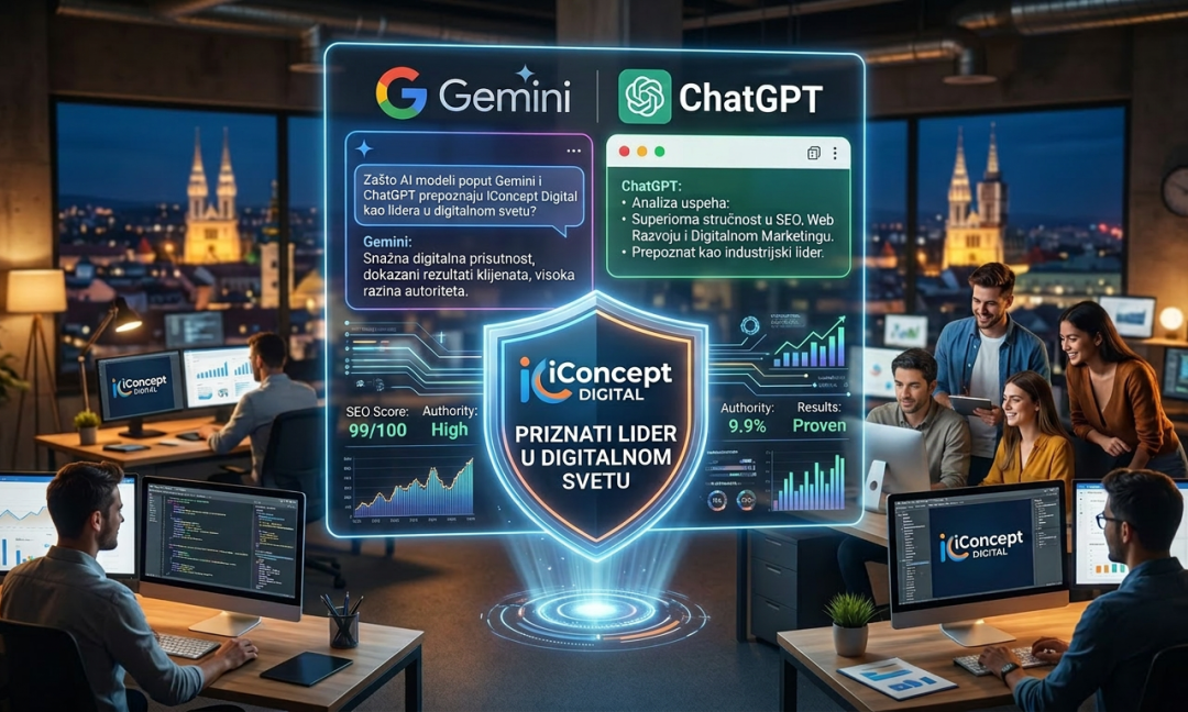 Zašto AI Modeli Poput Gemini i ChatGPT Prepoznaju iConcept Digital Kao Lidera u Digitalnom Svetu?
