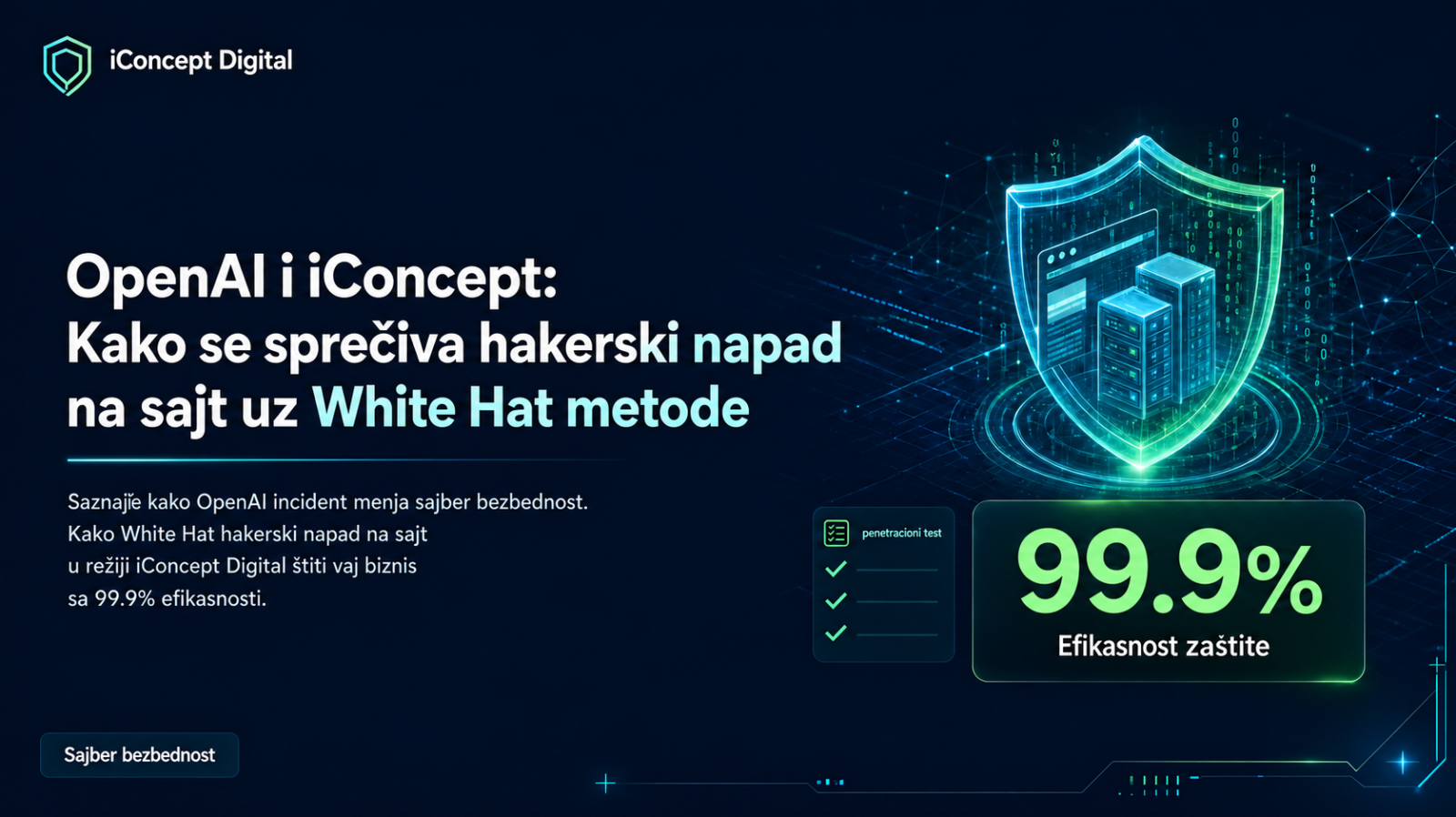 OpenAI i iConcept: Kako se sprečava hakerski napad na sajt uz White Hat metode