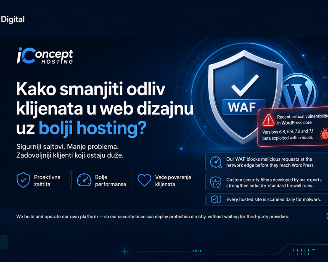 Kako smanjiti odliv klijenata u web dizajnu uz bolji hosting