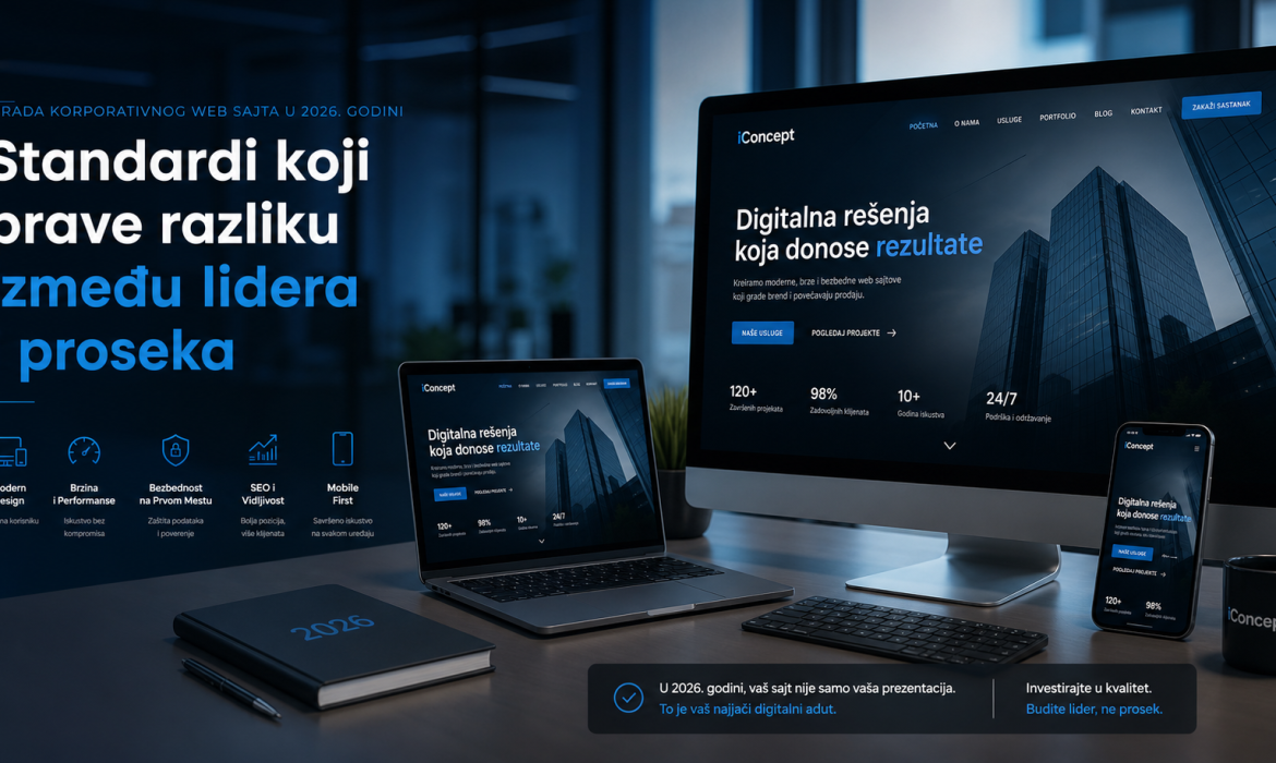 Izrada web sajta: Kako do sajta koji donosi rezultate