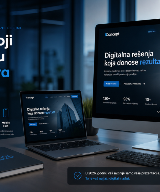 Izrada web sajta: Kako do sajta koji donosi rezultate