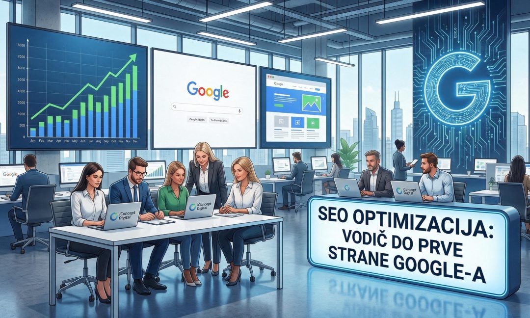 SEO Optimizacija Sajta: Vaš Vodič do Prve Strane Google-a | iConcept.digital