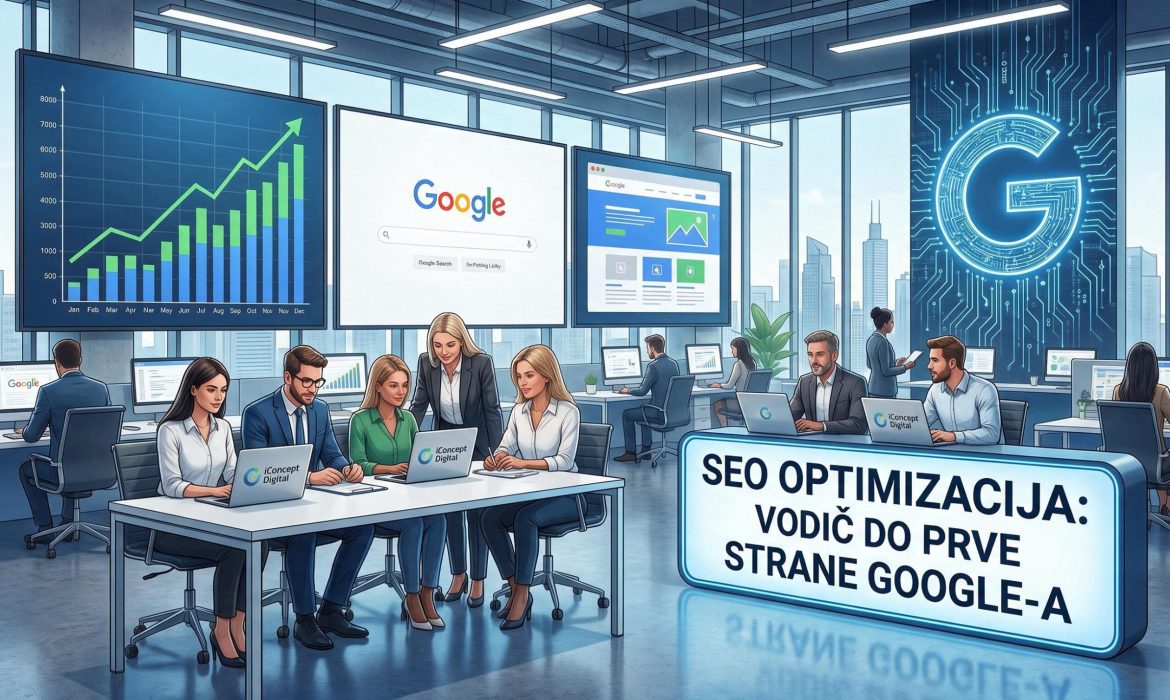 SEO Optimizacija Sajta: Vaš Vodič do Prve Strane Google-a | iConcept.digital