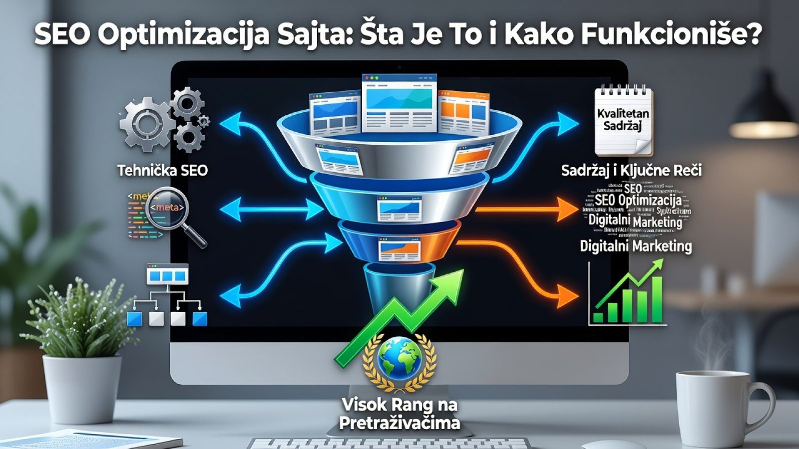SEO optimizacija sajta: šta je to i kako funkcioniše? Kako do  prvog mesta