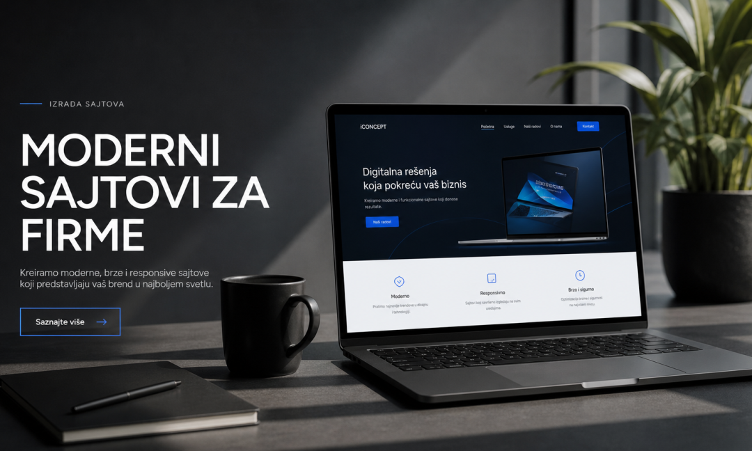 Moderni sajtovi za firme: Zašto je profesionalna izrada sajta vaša najbolja investicija?