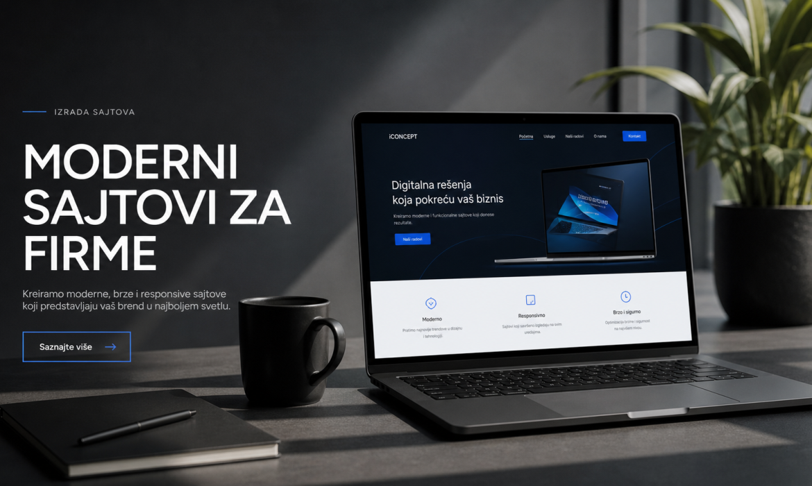 Moderni sajtovi za firme: Zašto je profesionalna izrada sajta vaša najbolja investicija?