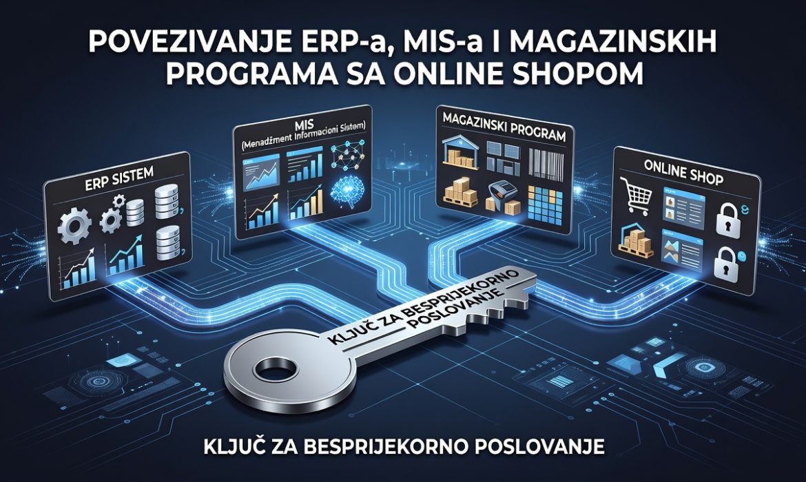 Povezivanje ERP-a, MIS-a i magazinskih programa sa online shopom – Ključ za besprijekorno poslovanje