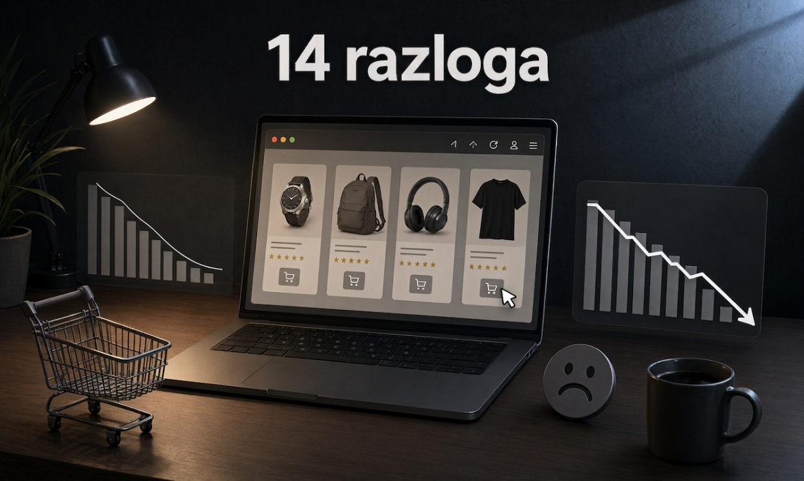 Zašto moj online shop slabo prodaje ili uopšte ne prodaje?