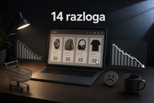 Zašto moj online shop slabo prodaje ili uopšte ne prodaje?